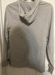 Champion Mens Jersey Pullover Hoodie Oxford Gray Size Medium NWT