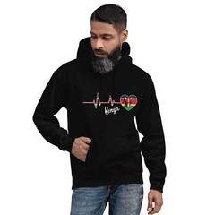 Kenya Flag ,Men, Women, Unisex Hoodie
