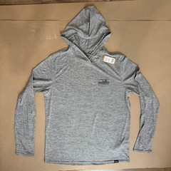 Patagonia Capilene Cool Daily Hoody, Medium, Feather Grey, NEW (45325)