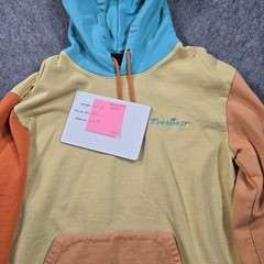 TommyInnit Hoodie Sweatshirt Teens Medium Multicolor Fleece Pullover Colorblock