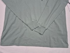 Kenneth Cole New York Long Sleeve Hoodie Shirt –Black /green Core Spring