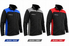 Fitted zip fleece jacket Wulfsport unisex adult outdoor leisure motocross MX