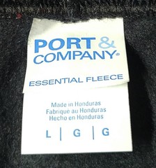 PORT & COMPANY HOODIE Men’s L-XL Essential Fleece Pullover Sweatshirt, Pocket