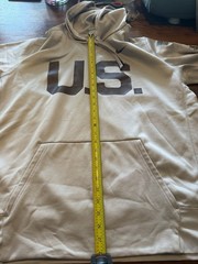 Nike Therma Fit Hoodie XXL USA Military Special Forces Tan Pullover