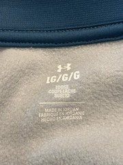 NWT Under Armour Armour Fleece Twist 1/4 Zip Pullover Tourmaline Teal Size Large
