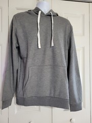 Men’s Casual Slim Fit Long Sleeve Hooded Basic Lightweight Sweatshirt Size US XL