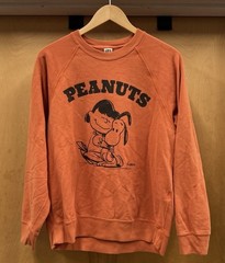 PEANUTS Lucy Snoopy Size Small UNIQLO Sweatshirt Happiness is a Warm Puppy