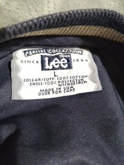 Vintage Lee Casual Collection Navy Microfiber pullover Men’s made in USA