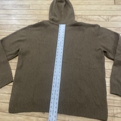 Old Navy Brown Hoodie Sweater Men XL Textured Fall Winter Classic Capsule XL