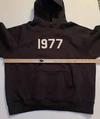 Essentials Fear Of God 1977 Crewneck Iron Black Size XL Sweater Hoodie