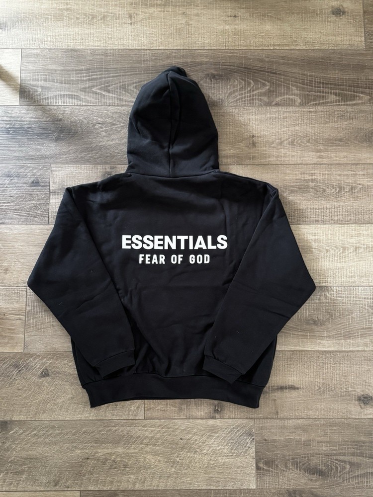 Fear Of God Essentials Hoodie “Black” Size XS