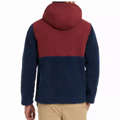 Hurley Men’s Half Zip Sherpa Anorak Hoodie Long Sleeve, Size XL NEW