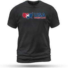 USA US Wrestling Logo T-Shirt Funny Size S-5XL Made in USA