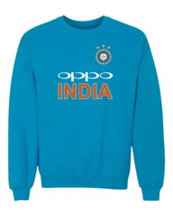 Cricket India Jersey Style Rohit 45 Unisex Crewneck Sweater