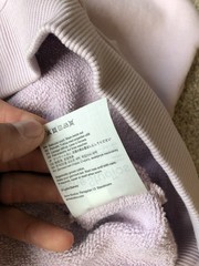 Acne Studios Wiener Dog Patch Hoodie Sweatshirt Nude Yellow Fits S tagged xxs