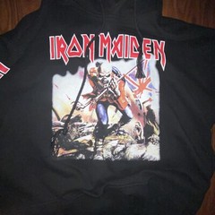Fear of God Essentials Third Collection 2015-2016 Iron Maiden Sweatshirt RARE