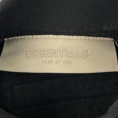 Fear of God Essentials Sweatshirt Mens XXS Black Pullover Stretch Limo Neck