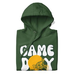 Retro Game Day Packers Football Unisex Hoodie S,M,L,XL,2X,3X