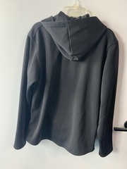 Realtree Black Solid Fleece Pullover Hoodie w/ Pockets, Teens XL Regular