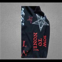 Baphomet Hoodie Inverted Pentagram S to XL Sizes Bow To None Hail Satan