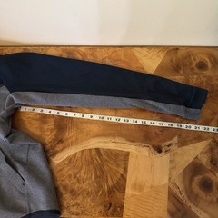 Nike Tech Fleece M Blue Gray Men’s Hoodie Double Zipper