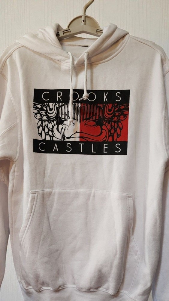 Crooks-castles Men’s White Hoodie