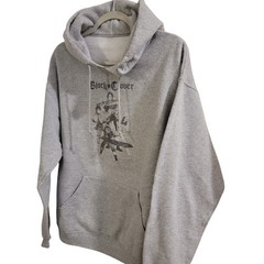 Black Clover Anime Gray Graphic Hoodie Asta Yuno Noelle Men’s L Unbranded