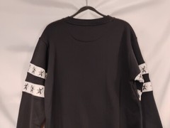 NWT Artistix Mens Small S Lion Black/White Pullover Long Sleeve Sweatshirt $135