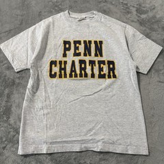 Vintage Northwest Knitting Mills Penn Charter Shirt Mens L Made In USA Gray