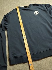 Roberto Cavalli Sweatshirt Mens 2XL Firenze Tiger Pullover NWT Blue