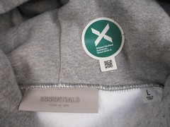 Fear of God Essentials Relaxed Hoodie Sweater Mens XL Gray Dark Oatmeal