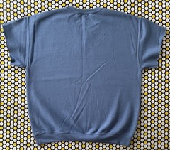 Gildan Heavy Blend Indigo Blue Size L Crewneck Short Sleeve Fleece Sweatshirt