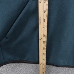 DSG Mens Sport Fleece Hoodie Teal Green Blue Sweatshirt Medium Pullover NEW