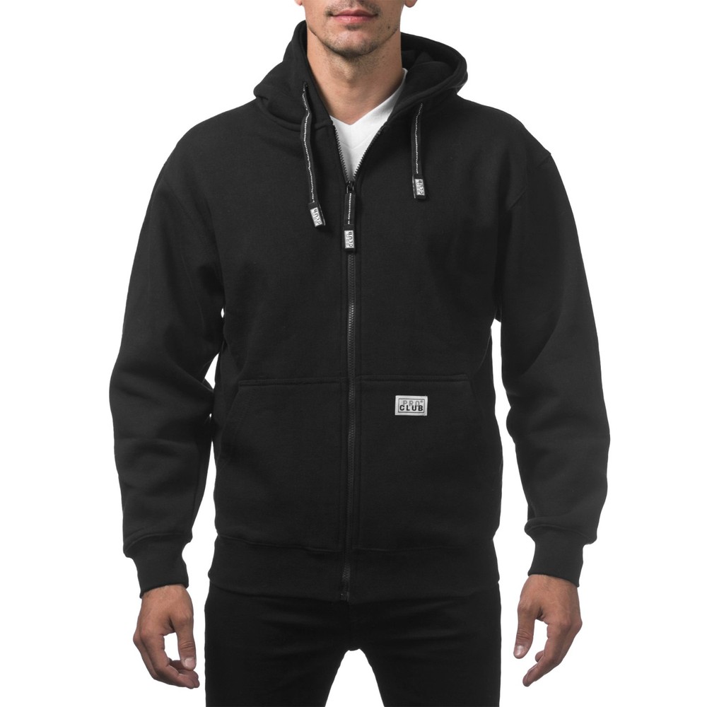 Pro Club Heavy Weight Hoodie Zip Up Jacket FULL ZIP