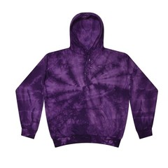 Tie Dye Multi-Color Hoodies, Adult S to XXXL 80% Cotton, L/S, Pockets No Zipper