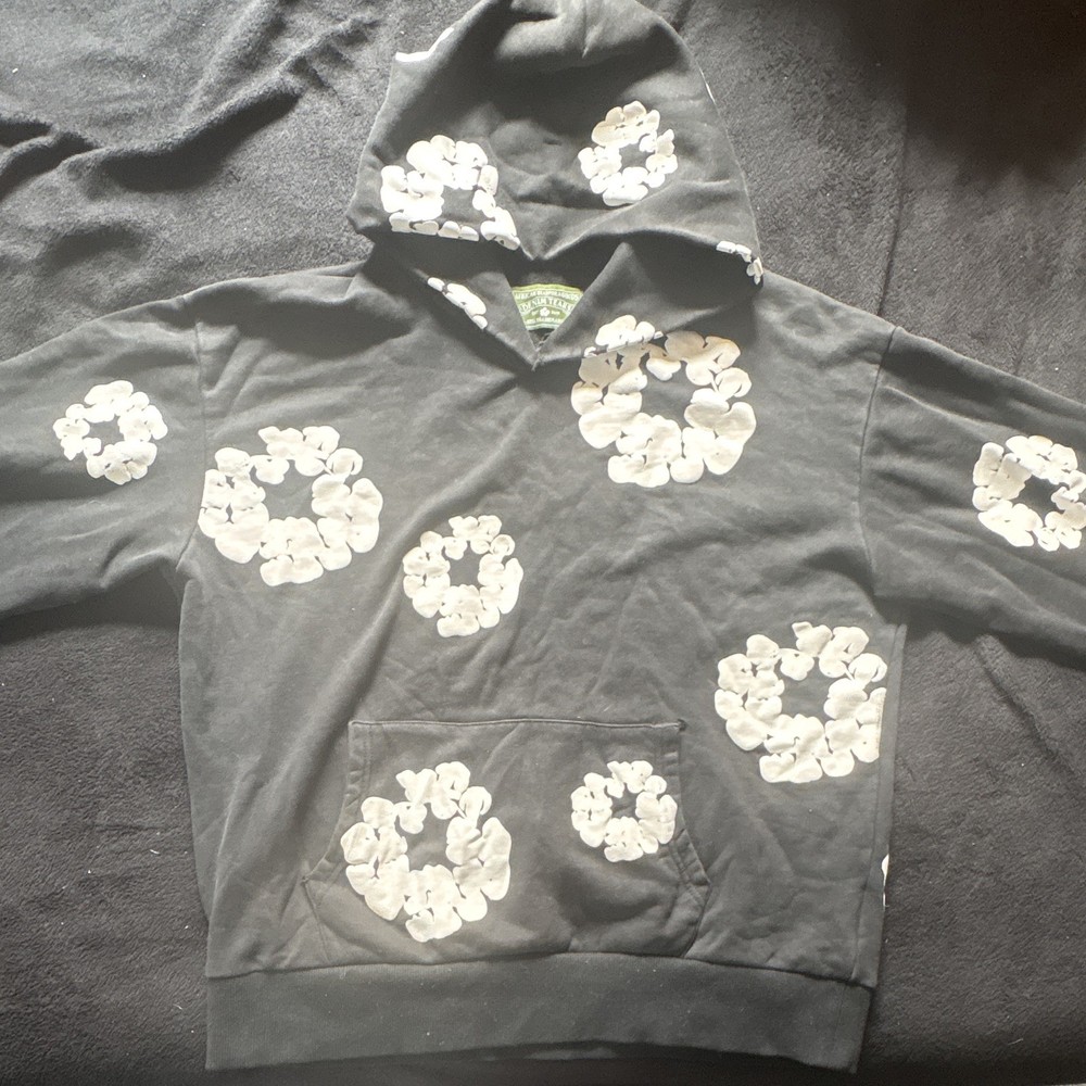 AUTHENTIC Denim Tears medium black hoodie