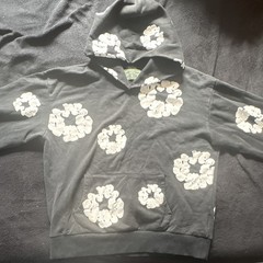 AUTHENTIC Denim Tears medium black hoodie