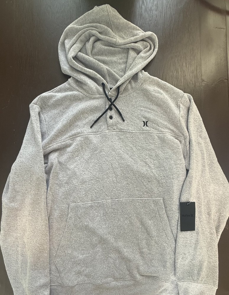 Hurley Men’s XL Dover Gray Pullover-Exclusively for Buckle