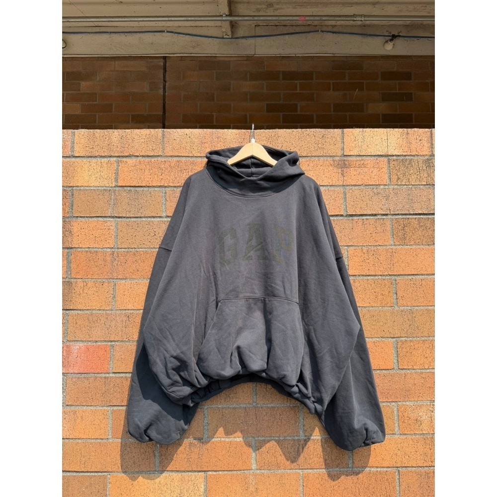 Size L – Yeezy Gap Engineered by Balenciaga Dove Sweatshirt Hoodie Black SAMPLE