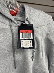 Men’s Nike Air Jordan Flight Fleece Pullover Hoodie – Grey – Large – New 2015