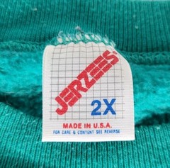 Michigan State Parks Sweatshirt Jerzees 2X Green USA See Description