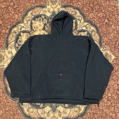 Yeezy Gap Engineered by Balenciaga Polar Fleece Padded Hoodie, Black, Size L