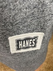Retro Reverse Stitch Cotton Polyester Cotton Hanes Sweatshirt Sz Small Gray