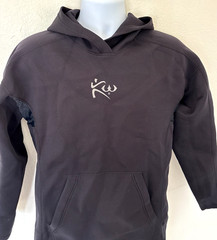 Kutting Weight V3 Hoodie Medium Black SweatTech Neoprene Sauna Shirt Weight Loss