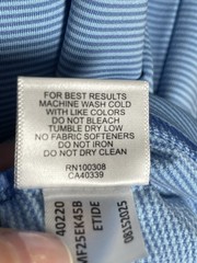 Peter Millar Men’s Pine Sugar Stripe Performance Hoodie Blue Etide XL NWT $150