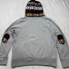 Picture Organic Clothing Hoodie Mens L Gray Christmas Holiday Sweater Knit