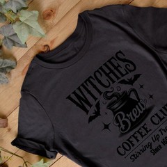 Witches Brew Coffee Club Jumper | Autumn Sweatshirt | Halloween Theme Jumper