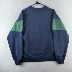 Vintage Russell Athletic Sweatshirt Mens XL Color Block Crewneck 90s USA Made