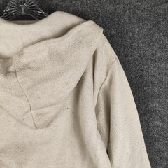 Molina Hoodie Mens Large White Baja Pullover Kangaroo Pocket Sweatshirt