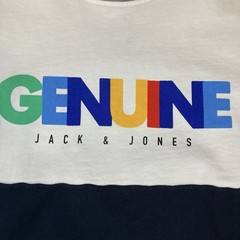 JACK & JONES Mens Large Long Sleeve Colorblock Genuine Jorrussel Sweat Crew Neck